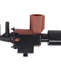 Side view of NewYall vacuum switching valve VSV automotive part with black body and brown connector.