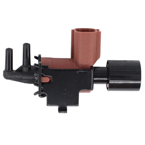 Side view of NewYall vacuum switching valve VSV automotive part with black body and brown connector.