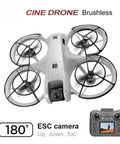 Mini Drone With Display Screen, Dual Cameras, FPV Remote, 360 Degree Propeller Guard, Optical Flow Positioning, Brushless Motor