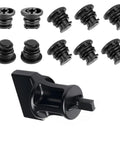 Heavy Duty Car Engine Oil Pan Drain Plug 06L103801 With Removal Tool Repair Kit For VW Audi TSI Engines Golf GTI Passat Tiguan A3 A4 Q5 And More Awesome 11 Pack Set, black nylon plugs and metal tool
