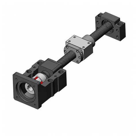 Top Rated SFU2005 And SFU2010 Ball Screw Set With Coupler, Support Block And Motor Bracket For Your CNC Machine Build Or DIY Project Upgrade.