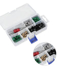 All In One HVAC Hose Gasket Kit For Air Conditioning Repairs 71 Piece Seal Set With 10 Valve Cores 50 Hose Gaskets 10 Valves