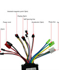 Wiring connections of Dope Three Mode Sine Wave Controller Kit With SW900 LCD Display For 250W 350W Electric Bike Motors DC 36V 48V 17A Battery Upgrade For DIY Electric Scooters And Folding Bikes