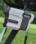 Magnetic Rangefinder Strap With Velcro And Rubber Coated Base Adjustable Golf Rangefinder Holder Band For Cart Or Club