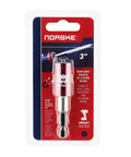 3 Inch Impact Torsion Magnetic Screwdriver Bit And Screw Holder For Heavy Duty Driving, Retractable Guide Sleeve Eliminates Wobble