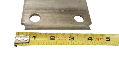 All-In-One Heavy-Duty U-Bolt Trailer Axle Spring Mount Kit For 5200 To 6000 Lb Axles Includes One-Half Inch U-Bolts Three By Six-And-A-Half Inch Brackets Bolt-On Rock-Solid Mounting For Secure Trailer Suspension, steel bracket with tape measure