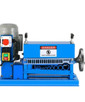 Top-Tier Heavy-Duty Electric Wire Stripping Machine, 370W with blue aluminum body and controls for precise cable peeling.