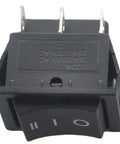 6 Pin Auto Reset Starter Switch For Gas Gens 8750 Starting Watts 7000 Running Watts 13 HP 420cc Electric Start 15 Amp 250 Volt, 20 Amp 125 Volt AC Compatible With Champion And Generac Models black rocker switch with 6 terminals