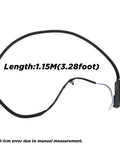 Washer Lid Lock Assembly For Crosley And Maytag Washers DIY Friendly Quick Install W11414731 Replacement Latch black 1.15m cable