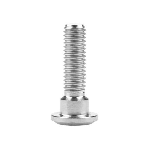 Heavy Duty Titanium M8x30mm Disc Brake Rotor Bolts Hex Socket For Motorcycle 33mm Total Length Grade 5 6AL4V Titanium Alloy 16mm Head Diameter