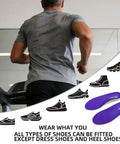 Heavy Duty Orthotic Insoles For Plantar Fasciitis With 220 Plus Lbs Capacity, High Arch Support And Shock Guard Tech