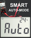 DIY Ready Pro Grade TRMS Multimeter With 4000 Counts 600V DC AC Testing Auto-Ranging NCV Live Wire Detection smart auto mode
