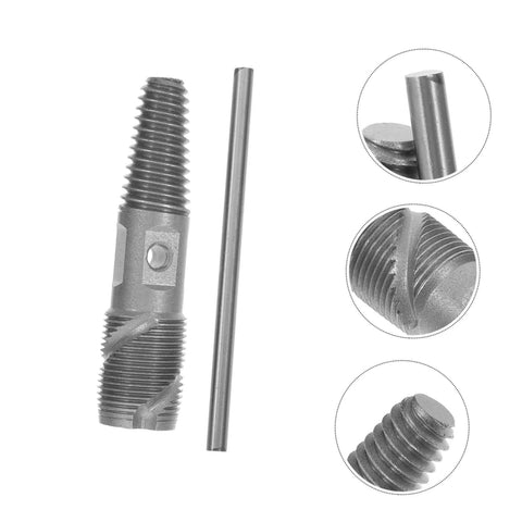 Double Head Screw Extractor Set for Stripped Screws And Broken Water Pipes Great For Quick Home Repairs tool with dual-head design.