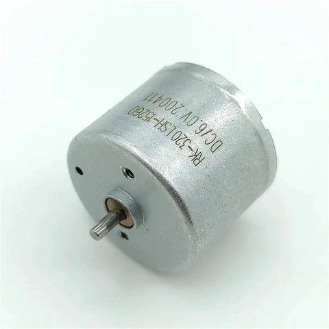 Dope Tiny 24mm Mini Electric Motor Spindle For DIY Projects, 10900 RPM, side view showing metal casing and output shaft