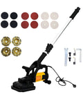 Beast Concrete Floor Grinder 4 Head 3800W with Extendable Rod for Polishing Concrete and Marble Floors Heavy Duty Velocity Control