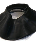 TR13 Straight Stem Inner Tube For 13x5x6 And 14x4.5 To 6 Tires, Heavy Duty Replacement shown flattened on white background