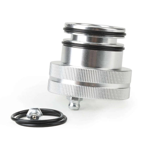 Close-up of Beefy Wheel Bearing Grease Tool Kit For UTV And ATV Front And Rear Quick Mess Free Grease Change with 35mm fitting