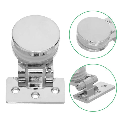 Heavy Duty Glass Door Hinges For 3 To 6mm Tempered Glass Concealed Zinc Alloy Finish Frameless Shower Door Hardware For Home And Commercial Use Durable Design With Smooth Operation And Corrosion Resistant Build. chrome glass hinge for frameless shower door