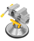 360 Degree Rotation Vise Table With Suction Cup Base For Screw Repair Jewelry Craft Hobby Workbench Lightweight 322g Includes Accessories