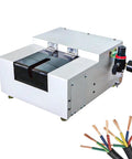Heavy Duty Pneumatic Wire Stripping Machine With Foot Switch For Scrap Electrical Recycling Strip 2.5 To 35 Mm² Cable No Blade Change Needed.