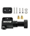 Universal Adjustable Billet Aluminum Knob Proportioning Valve Kit With Bracket, under-floor master cylinders, hardware included