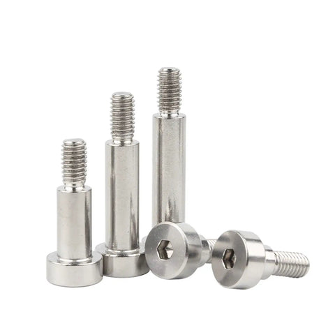 304 Stainless Steel Hex Socket Head Shoulder Screws Set M2 M2.5 M3 M4 M6 M8 M12 Roller Bearing Round Shoulder Bolts