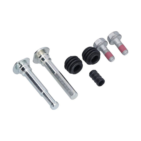 Super Durable Rear Brake Caliper Slider Pin Kit For E12 02-07 Vroom Car, Metal And Rubber Set Of Four To Slam Stop Smoothly