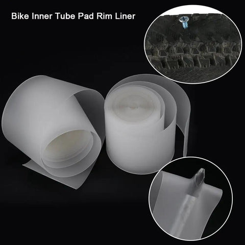 2 Pack Tire Liner Puncture Proof Belt Pad For 700C 26 27.5 29 Inches Road And Mountain Bike Inner Tubes Easy Install Protection From Nails And Sharp Objects