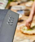 Close-up of Koda 16 Inch Propane Gas Pizza Oven With 28 MBAR Regulator And Hose Outdoor Portable Oven in use
