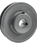 Top Tier Cast Iron V Belt Pulley With 7/8 Inch Bore And 3.95 Inch OD Single Groove Sheave Tuned Up For Killer Torque Transfers.