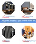 Premium Automotive Sound Deadening Mat 197 Mil Thick Waterproof Nbr Foam For Ultimate Heat Insulation And Vibration Dampening Road Noise Slayer used in entertainment and family spaces.