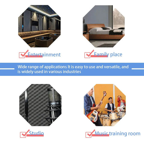 Premium Automotive Sound Deadening Mat 197 Mil Thick Waterproof Nbr Foam For Ultimate Heat Insulation And Vibration Dampening Road Noise Slayer used in entertainment and family spaces.