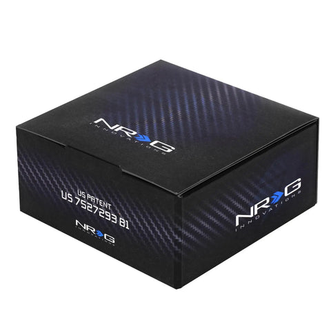Pimp Your Ride With This Racing Style Steering Wheel Quick Release Short Hub Adapter packaging box with NRGA logo.