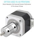 300mm Lead Screw Set for 3D Printers With High Precision Aluminum Anti Backlash Nut Ideal for DIYers and CNC Mills Engraving Machines and Wood Projects. Stepper motor coupling for 3D printers