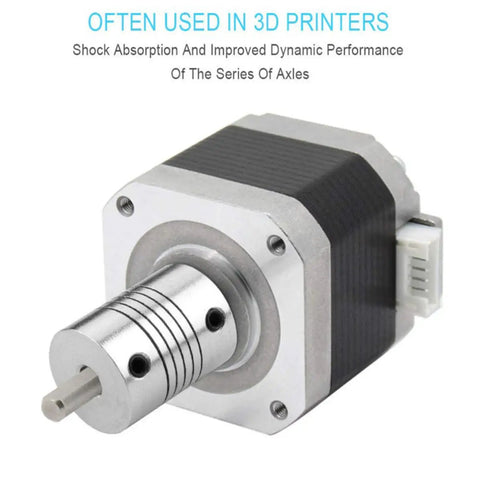 300mm Lead Screw Set for 3D Printers With High Precision Aluminum Anti Backlash Nut Ideal for DIYers and CNC Mills Engraving Machines and Wood Projects. Stepper motor coupling for 3D printers