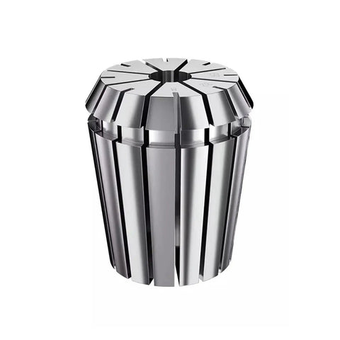 Top Tier Spring Collet For CNC Milling And Engraving Machine With ER11 ER20 ER32 Precision Holders 0.015mm Tolerance Steel Durability Grip close-up.