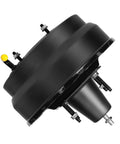 Heavy Duty Power Brake Booster Assembly For Toyota Camry Avalon Solara Lexus ES300 top angle view showcasing robust black design.