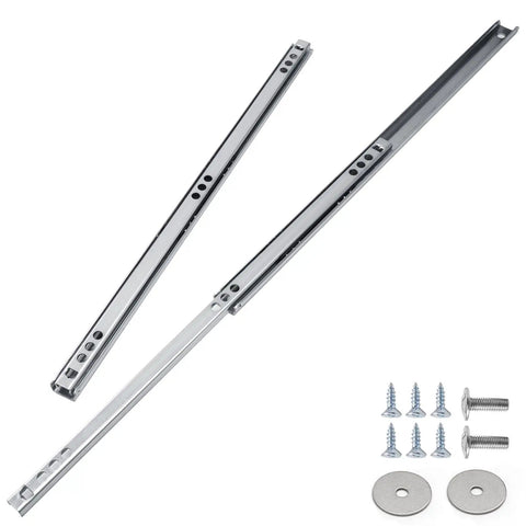 Heavy Duty 12 Inch Metal Drawer Slides With Ball Bearing Smooth Rolling Rails For Cabinet And Dresser Built To Last