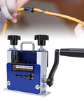 V-Notch Wire Stripping Machine With Six Hole Adjustable Depth Setting For Secure Grip Non-Slip Performance, heavy duty tool for cable stripping.