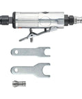 Killer Pneumatic Air Die Grinder Kit Delivers 23000 RPM with air compressor accessories including two wrenches.