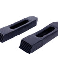 Close-up of two T-slot clamp blocks from 58-Piece T-Slot Clamping Kit For Mills And Machinists Includes Cleaner And Tightening Wrench