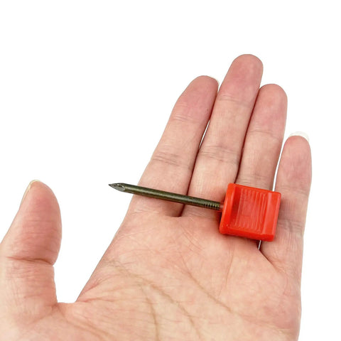 24 Pack Archery Target Pins For Holding Target Faces And Paper On EVA Foam Durable Plastic And Manganese Steel Pin in Hand
