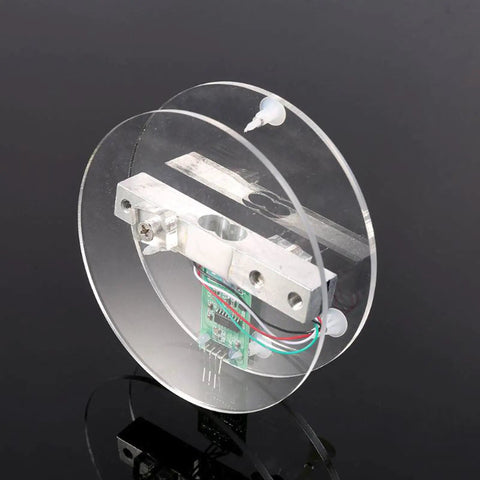 20Kg Digital Load Cell Weight Sensor With HX711 ADC Breakout Module for Arduino and Raspberry Pi Projects, acrylic mount