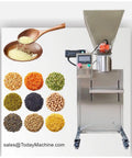 Industrial Auger Filler And Automatic Powder Packing Machine With Killer Accuracy For Instant Coffee Chilli Spice And Granules, showcasing various spices.