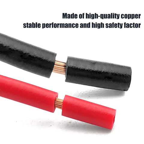 Close-up of copper wiring in 4 Pack H11 H9 H8 880 881 Female Wiring Adapters Harness Sockets For Headlights And Fog Lights OEM Replacement
