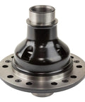Heavy Duty Ford Nine Inch Mechanical Differential Locker With Thirty Five Spline Rear Axle Hardware close-up view showcasing the black finish and design.
