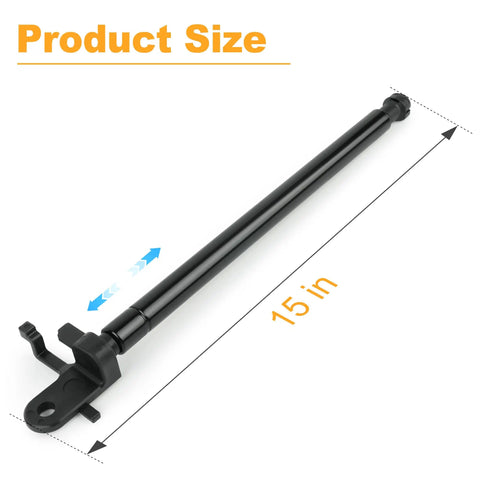 Heavy Duty Rear Right Trunk Lid Support Strut Cylinder Gas Spring For 2018 2025 Toyota Camry showing dimensions of 15 inches.