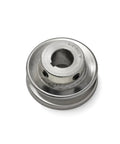 Heavy Duty Steel V Groove Drive Pulley For Smooth Power Transmission 2 1/2 Inch Outside Diameter And 3/4 Inch Bore with factory screws.