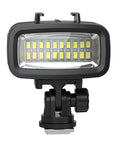 Underwater Dive Light 700LM For Action Cameras, No-Nonsense 4 Modes SL-100 LED Fill Light, 40m Waterproof Video Light front view