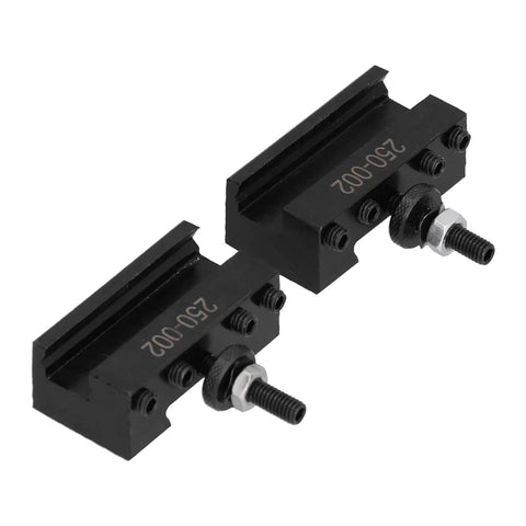Heavy Duty Tool Post Holder 250-002 CNC Fixture For Precision Milling And Turning, Pro Grade High Speed Steel Build, 2-pack